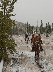 The Snowy Trail Ride