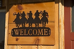 Welcome Sign at Horse Country Campground