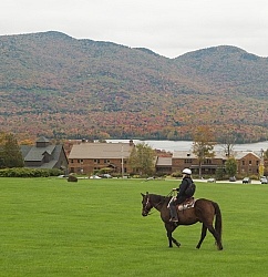 Fall Colors Ride at Mountain Top Resort, Vermont