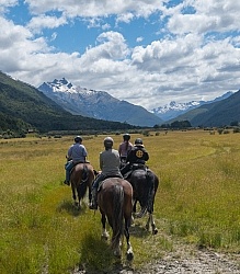 The Day Ride From Boundary Hut, Wild Womens Expeditions with Adventure Horse Trekking New Zealand