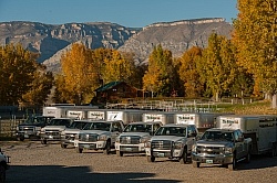 Trucks and Trailers at The Hideout Guest Ranch