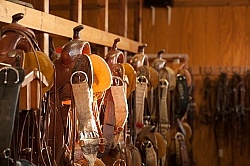 Tack Room at The Hideout Guest Ranch
