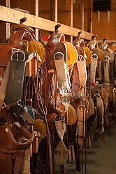 Tack Room at The Hideout Guest Ranch