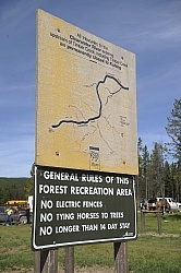 Wild Deuces Womens Retreat Trail Conservation Signage
