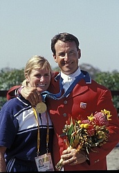 David and Karen O'Connor Sydney Olympics