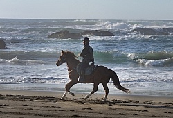 Riding on the beach at Ricochet Ridge Ranch Riding on the Beach at Ricochet Ridge Ranch