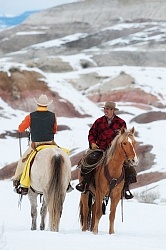 Winter Riding at Hideout Ranch