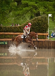 Boyd Martin and Rock on Rose Rolex 2010