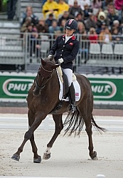 Sophie Wells and Valerius WEG 2014 Normandy, France