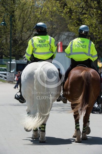 Rolex 2015 Mounted Police Horses