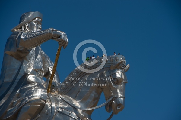 The Genghis Kahn Statue
