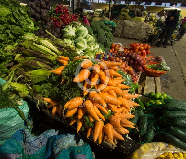 Local Market in Aloag Ecuador