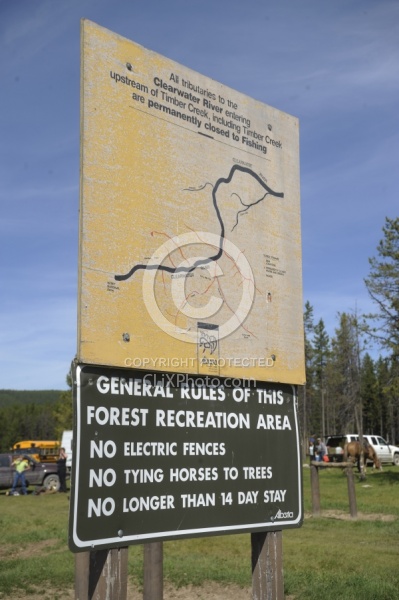 Wild Deuces Womens Retreat Trail Conservation Signage