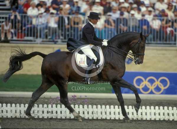 Christine Traurig and Etienne Sydney Olympics