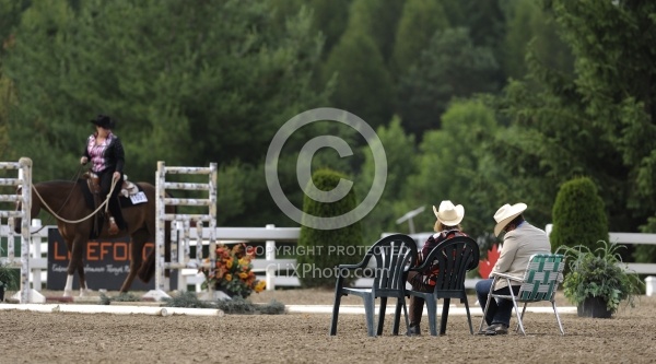 Judging the Rope Gate in the Trail Class