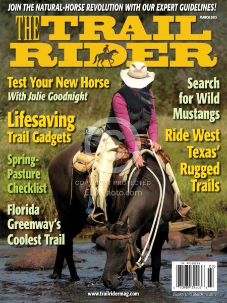 The Trail Rider March 2013 Cover