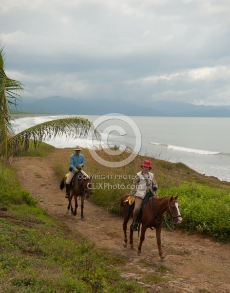Beach Riding in Costa Rica