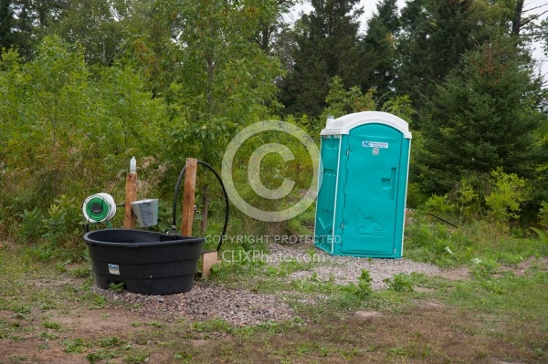 Horse Coiuntry Campground Site Set up