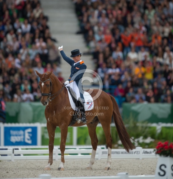 Adelinde Cornelissen and Jerich Parzival N.O.P. Grand Prix Frees